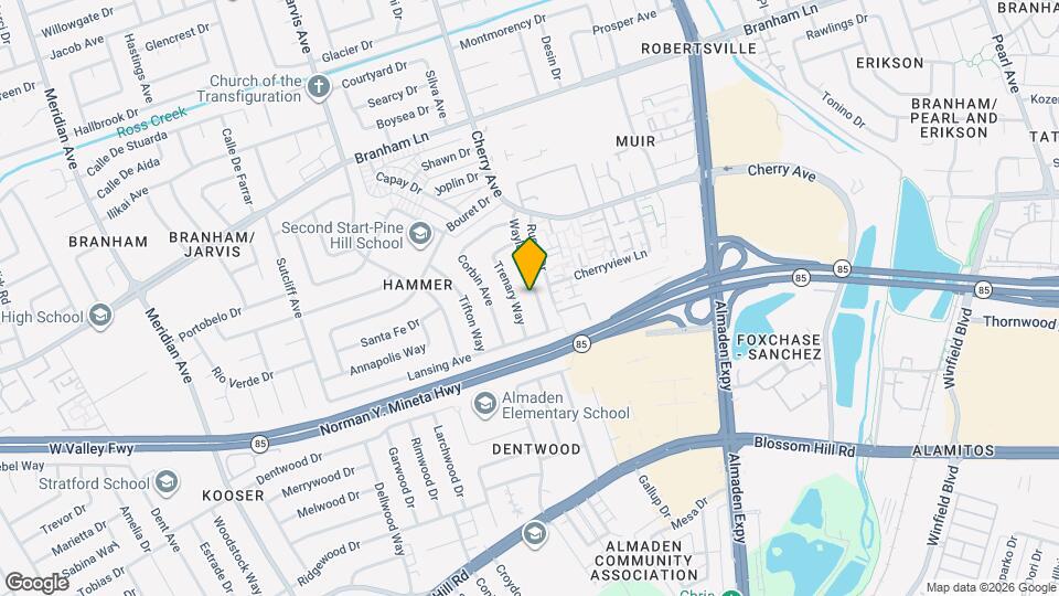 5035 Wayland Ave Map and Location Details