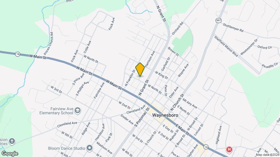 223 W North St, Unit 223 #1 Map and Location Details