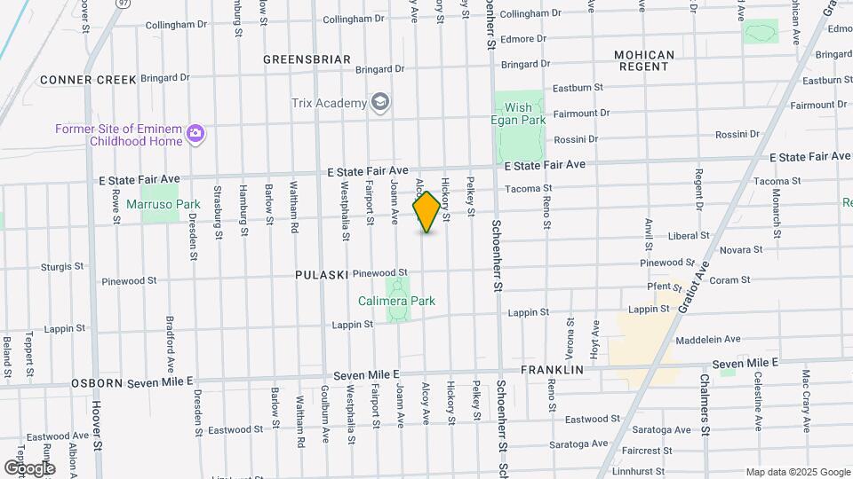 19572 Alcoy Ave Map and Location Details