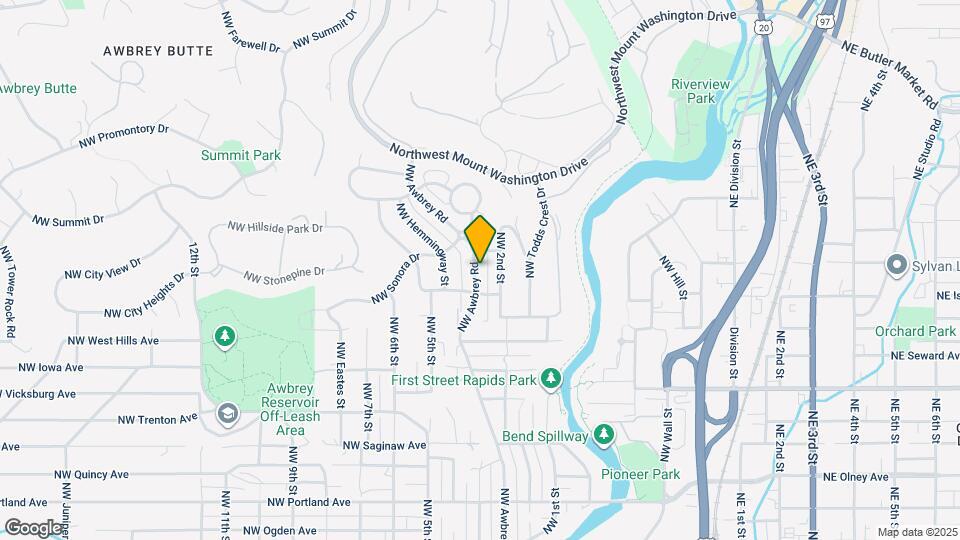 2430 NW Awbrey Rd Map and Location Details