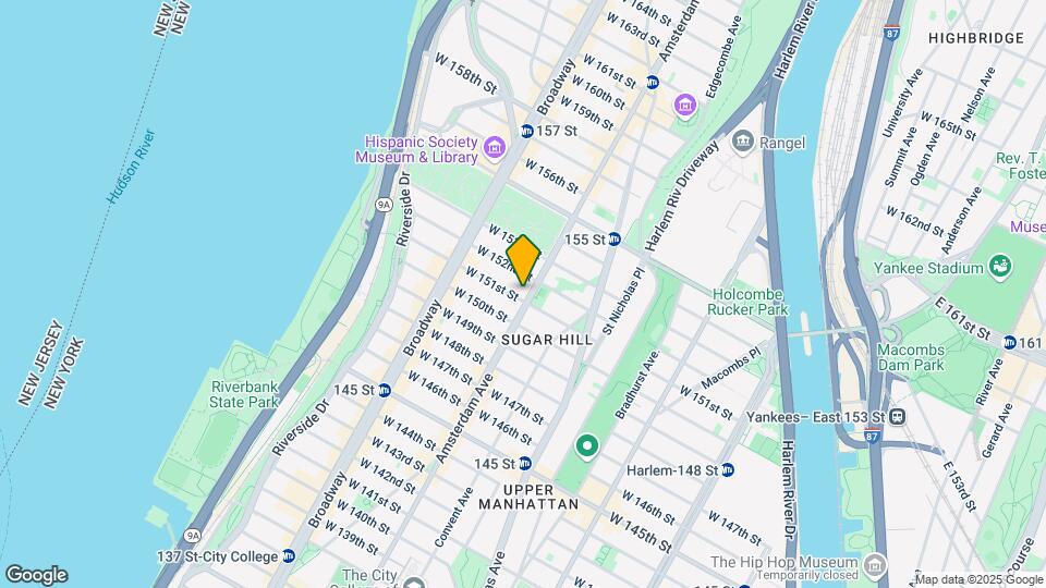 1842 Amsterdam Ave Map and Location Details