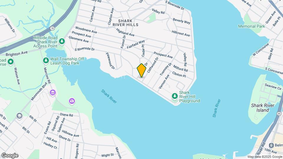 445 S Riverside Dr Mapa y Detalles de la Ubicación