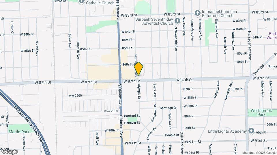7050 W 87th St Mapa y Detalles de la Ubicación