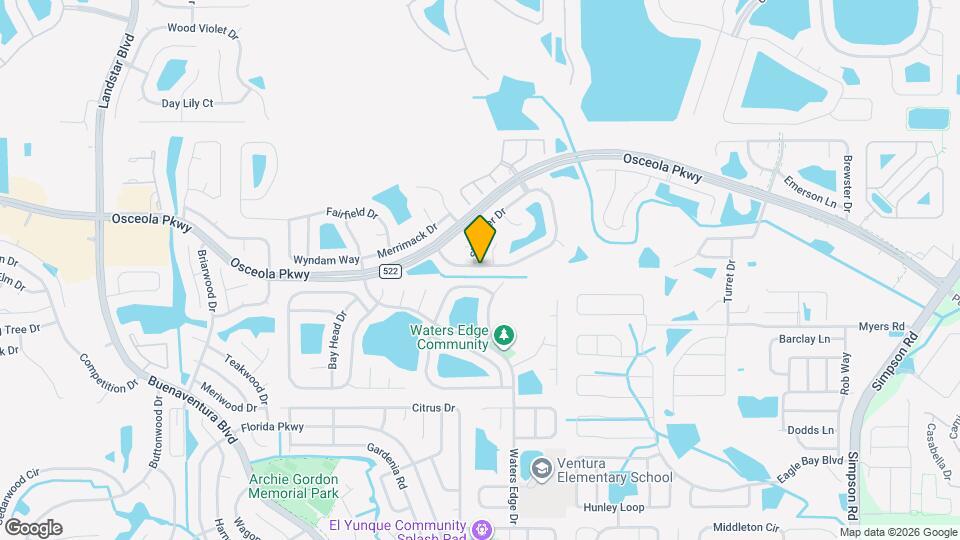3072 Stillwater Dr Mapa y Detalles de la Ubicación
