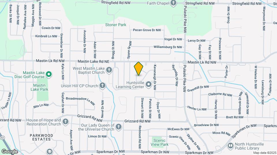 3306 Bartee Ln NW Map and Location Details