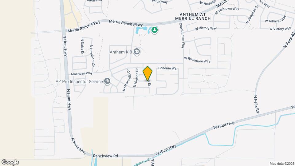 7217 W Candlewood Way Map and Location Details