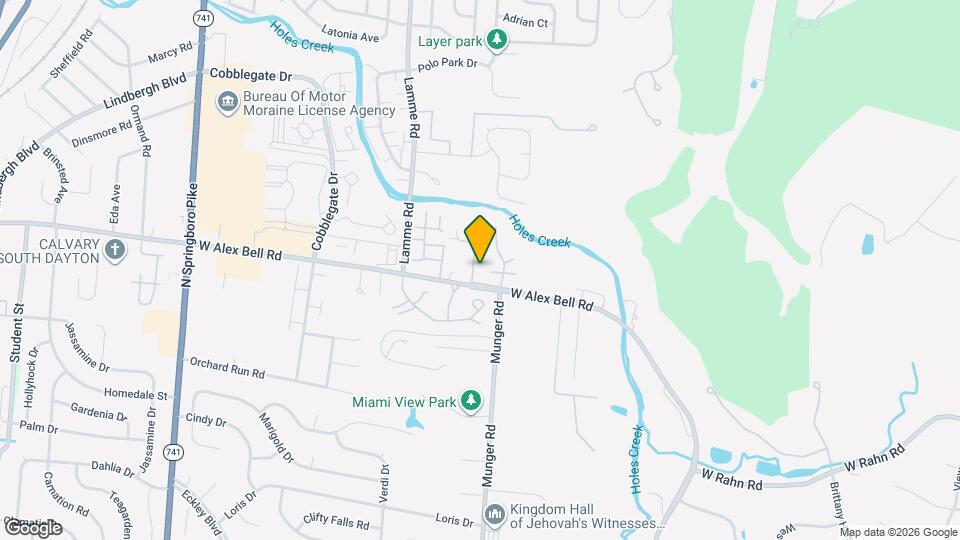 5452 Dunmore Dr Map and Location Details