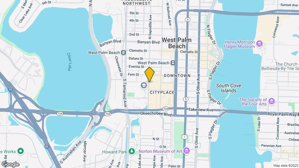 560 S Sapodilla Ave Map and Location Details