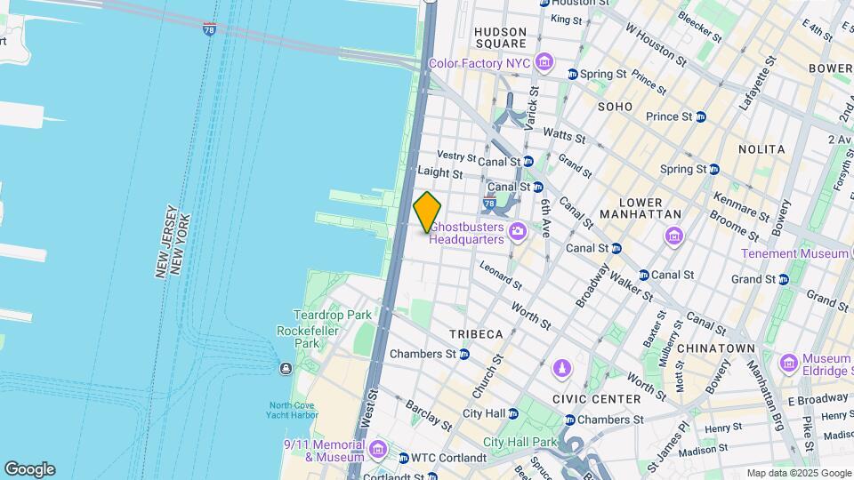 310 Greenwich St Map and Location Details