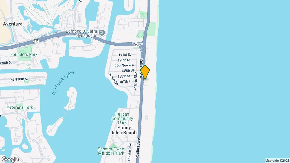 18683 Collins Ave Mapa y Detalles de la Ubicación