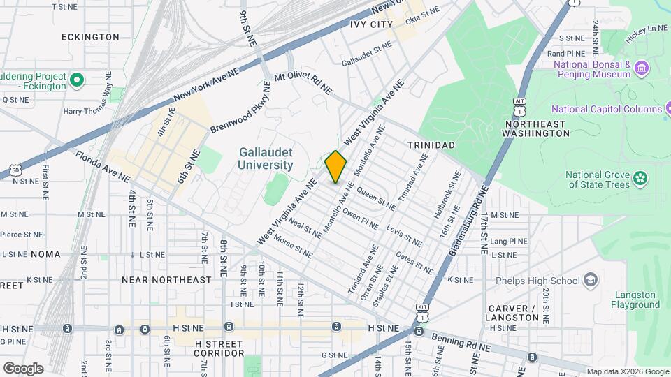 1130 Penn St NE Map and Location Details