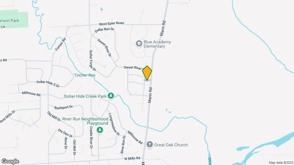 5851 Prairie Meadow Dr Map and Location Details