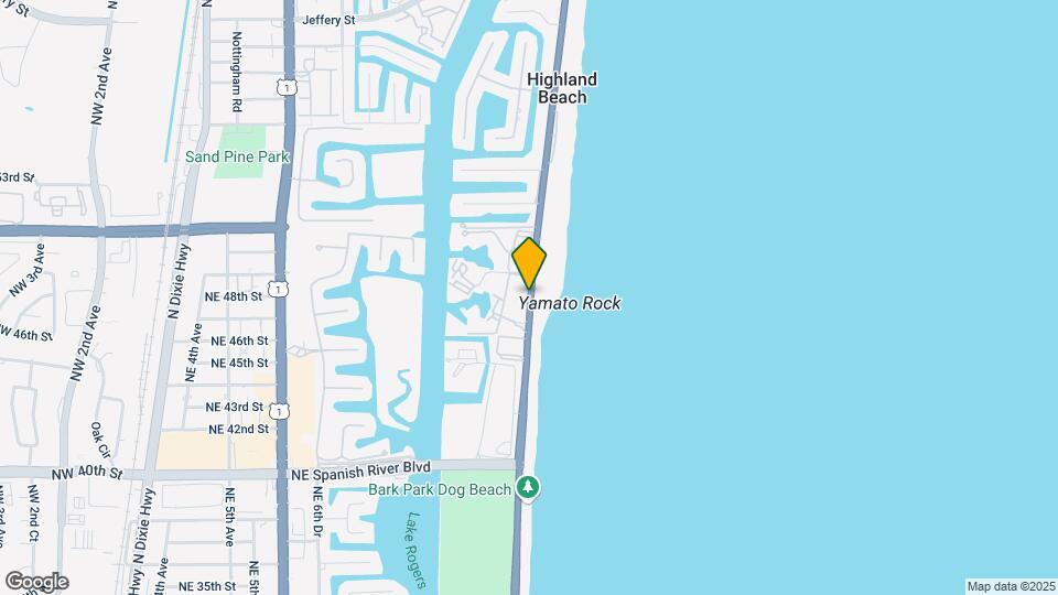 4750 S Ocean Blvd Map and Location Details