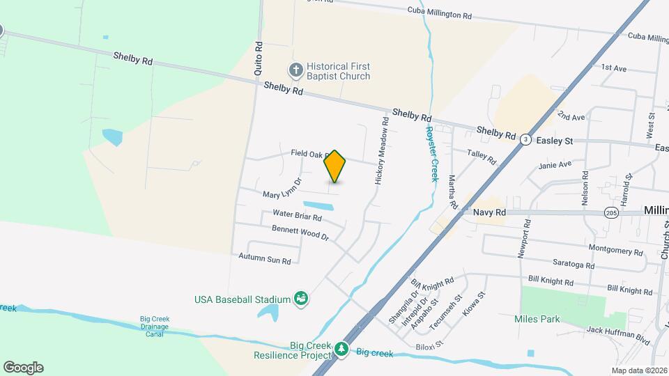 7922 Oak Spring Cove Map and Location Details