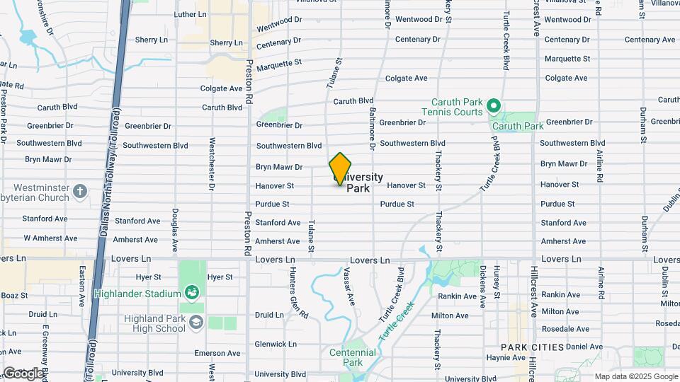 3901 Hanover St Mapa y Detalles de la Ubicación