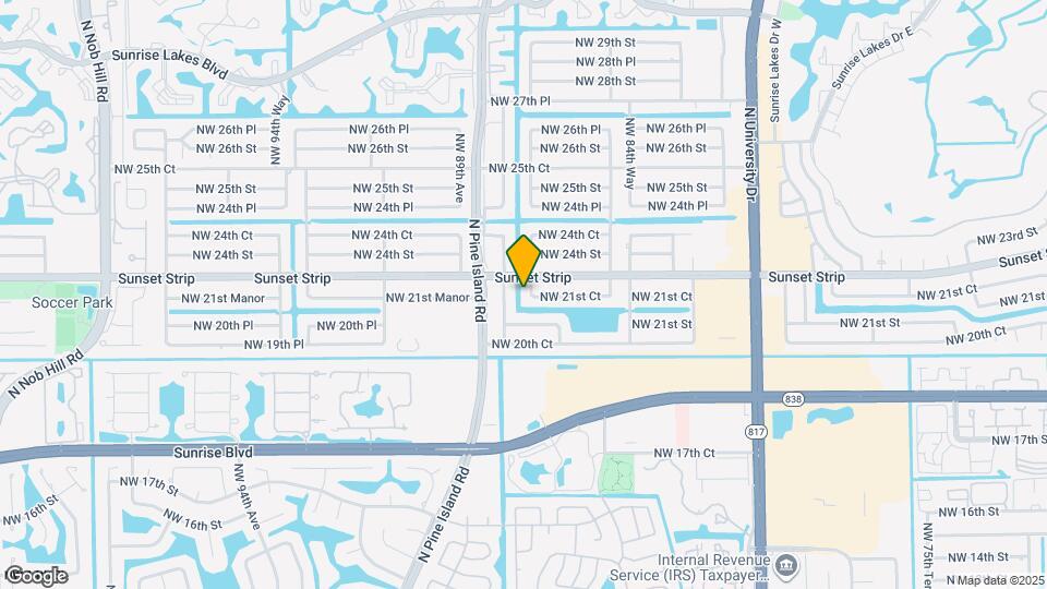 2171 NW 87th Ave Map and Location Details