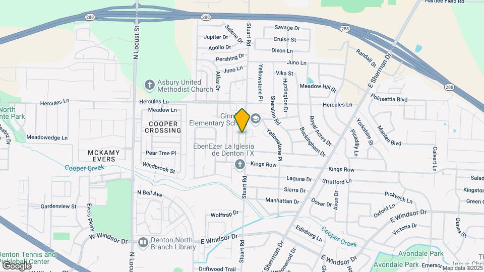 3504 Sunnydale Ln Map and Location Details