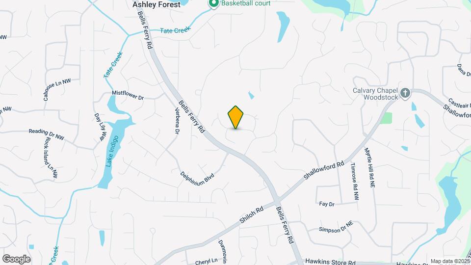 427 Ridgetop Dr NW Map and Location Details