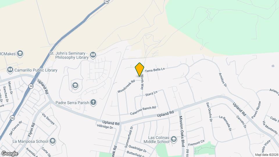 2493 Woodcreek Rd Mapa y Detalles de la Ubicación