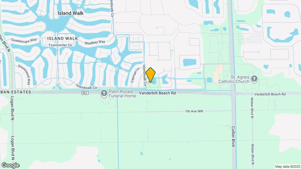 7024 Ambrosia Ln Map and Location Details