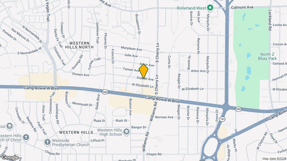 7931 Doreen Ave Map and Location Details