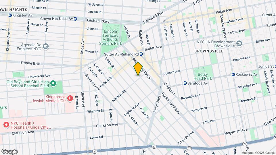 170 E 96th St Map and Location Details