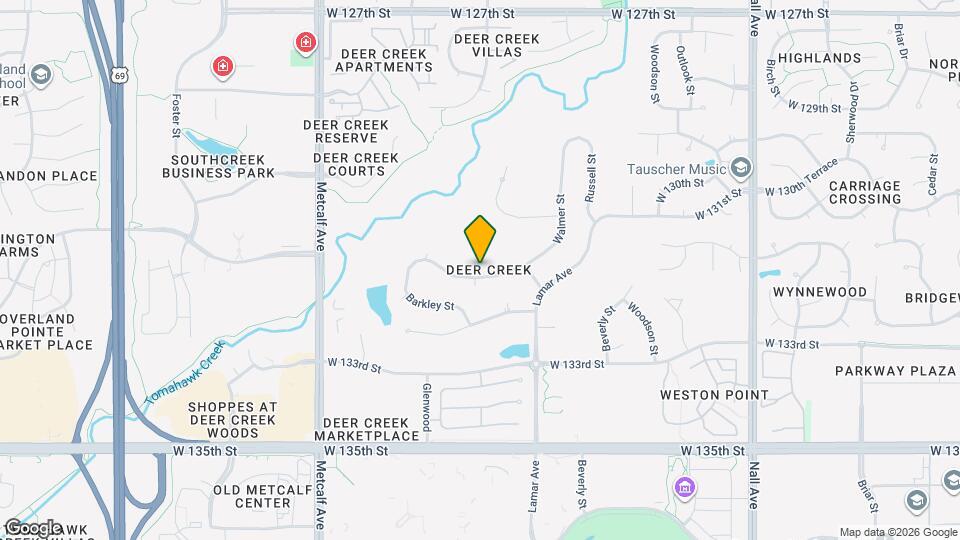 6518 W 132nd St Map and Location Details