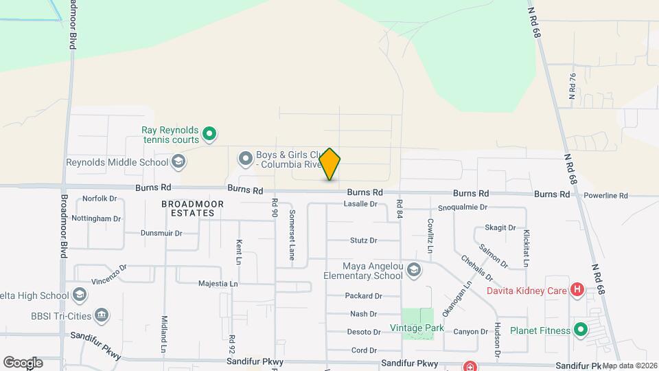 8806 Silver Mound Dr Map and Location Details