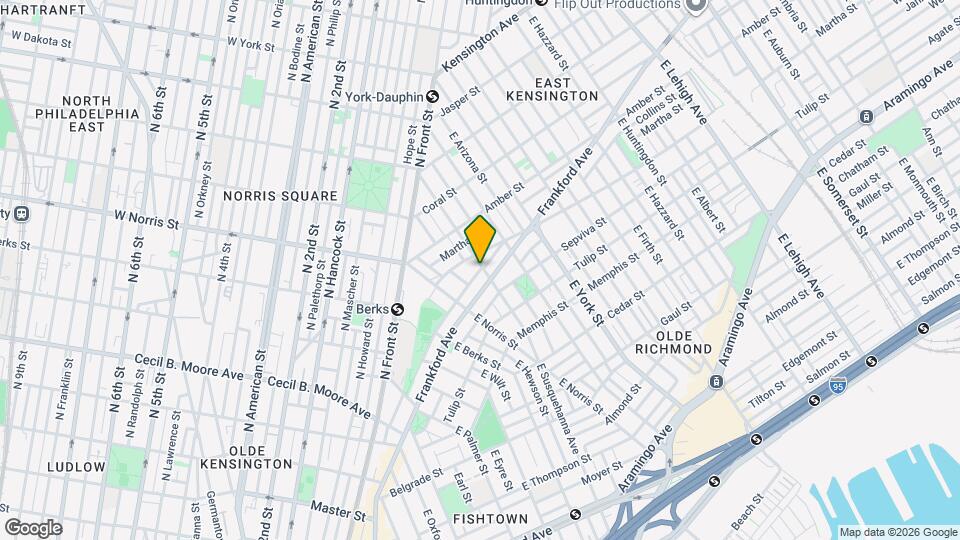 2146 E Susquehanna Ave, Unit 2 Mapa y Detalles de la Ubicación