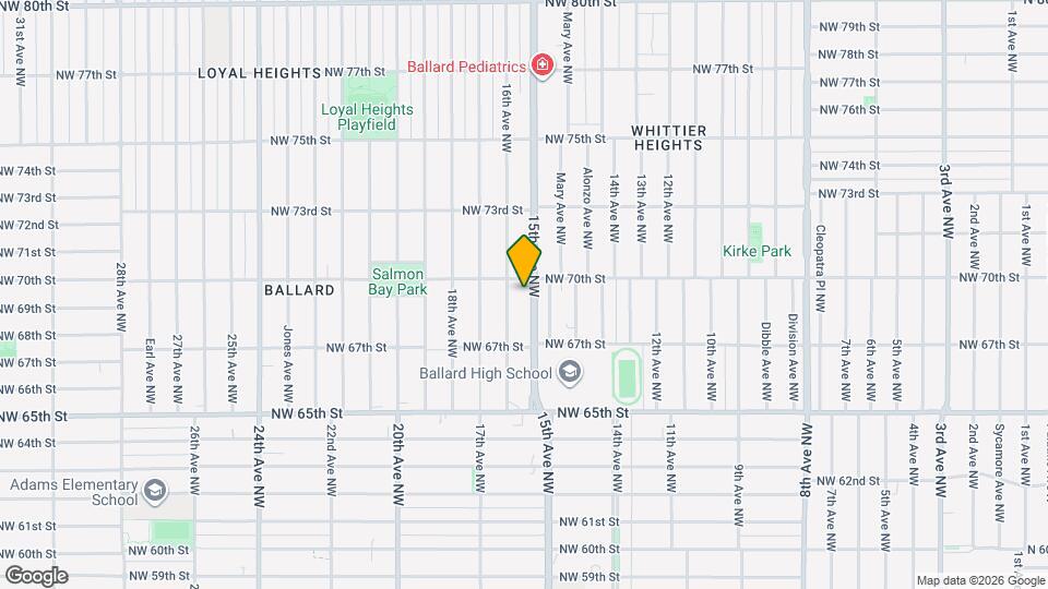 6751 15th Ave NW Map and Location Details