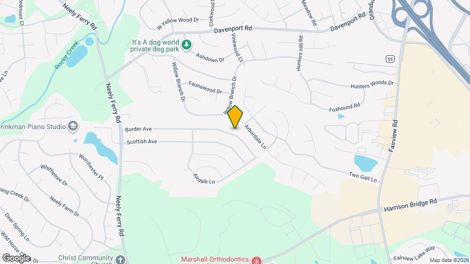 137 Border Ave Mapa y Detalles de la Ubicación