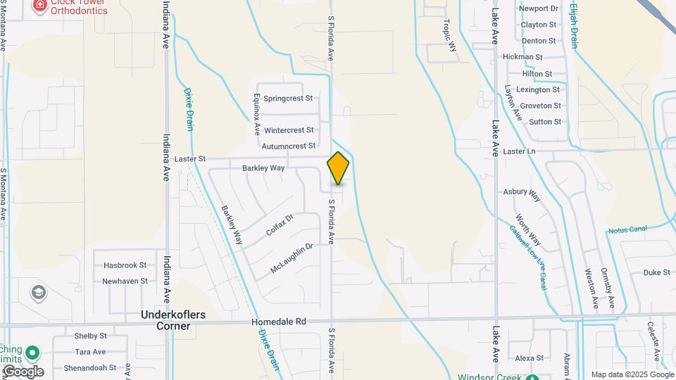 5018 N Hamlet Ln Map and Location Details