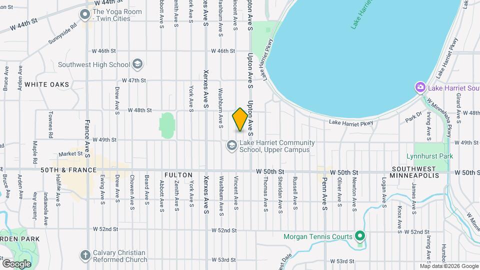 4849 Vincent Ave S Map and Location Details