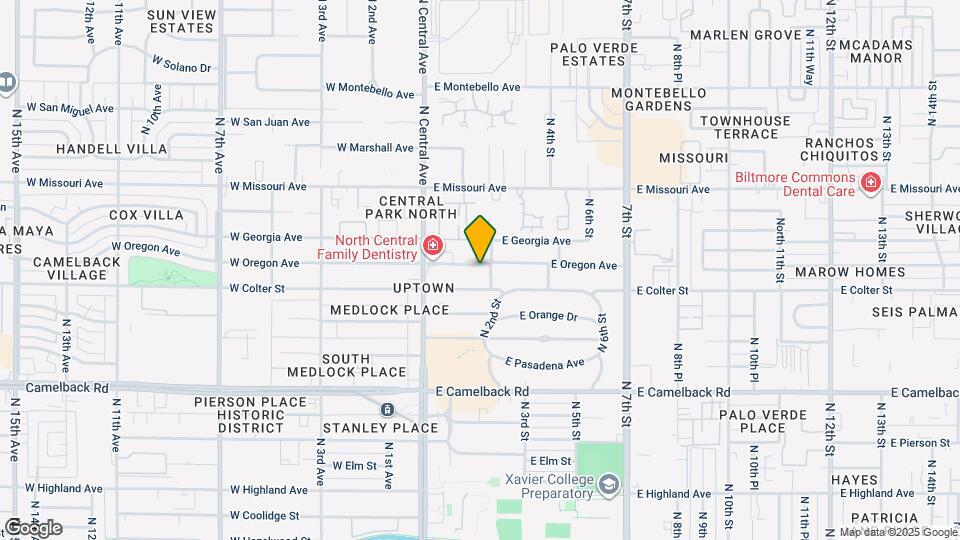 53 E Oregon Ave Mapa y Detalles de la Ubicación