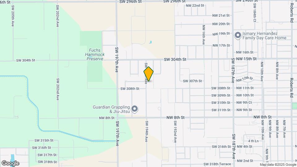 30705 SW 194th Ave Map and Location Details