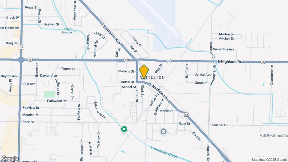 4800 E Nettleton Ave Map and Location Details