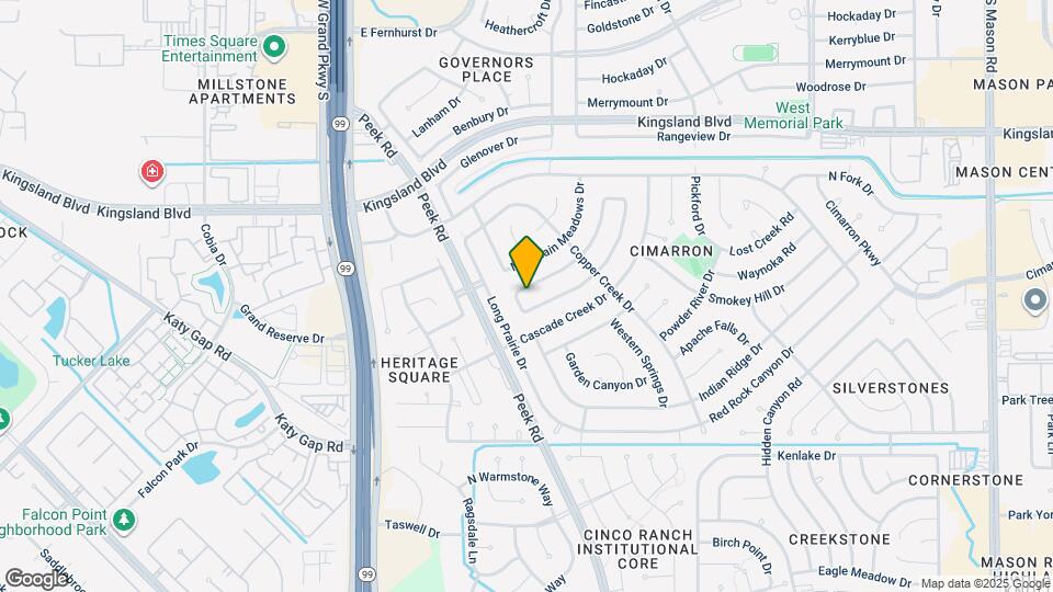 1123 Comstock Springs Dr Map and Location Details