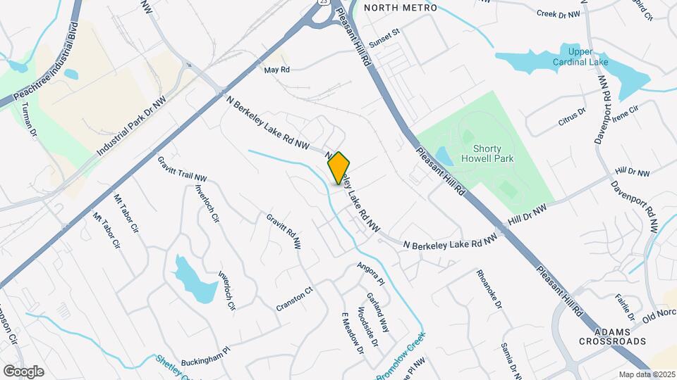 3915 Howell Park Rd Map and Location Details
