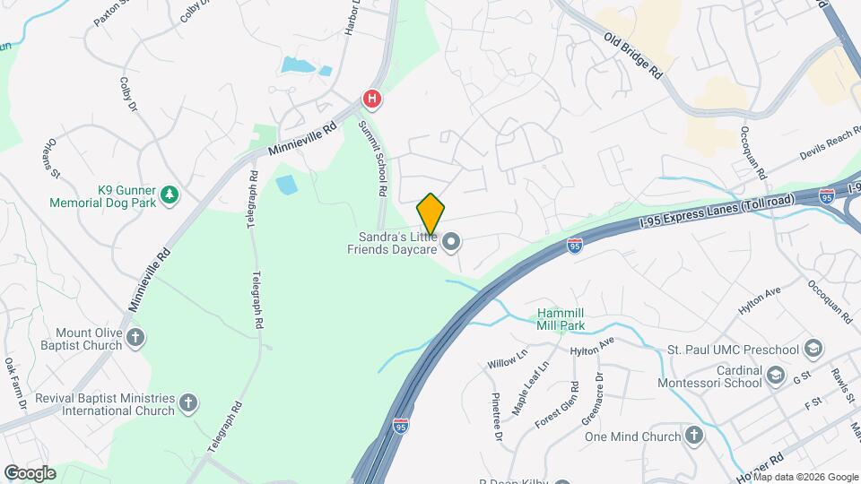 1982 Brooke Farm Ct Map and Location Details