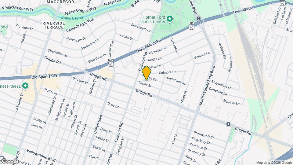 4727 Eppes St Map and Location Details