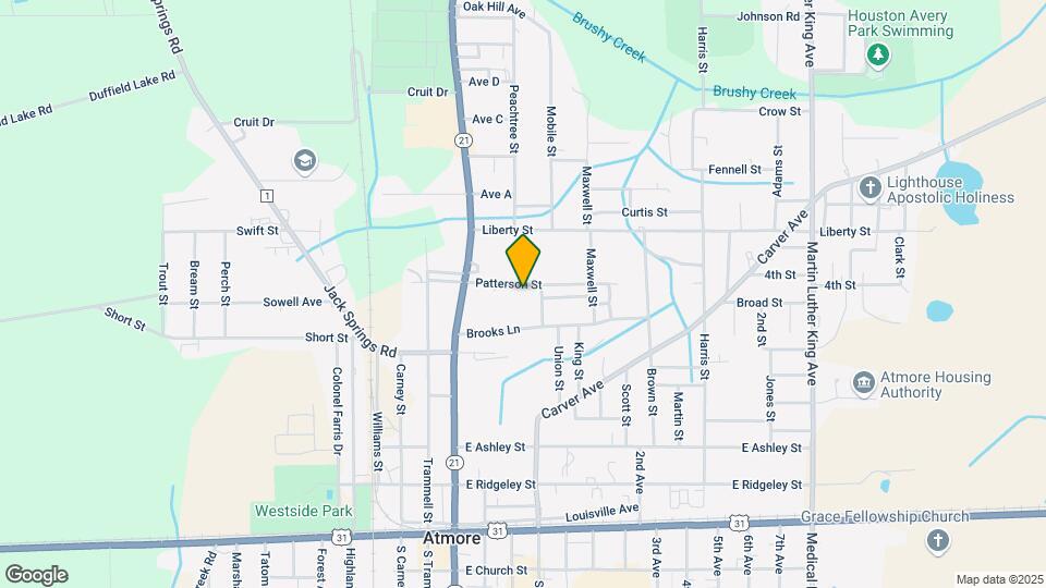 Atmore Apartments Map and Location Details