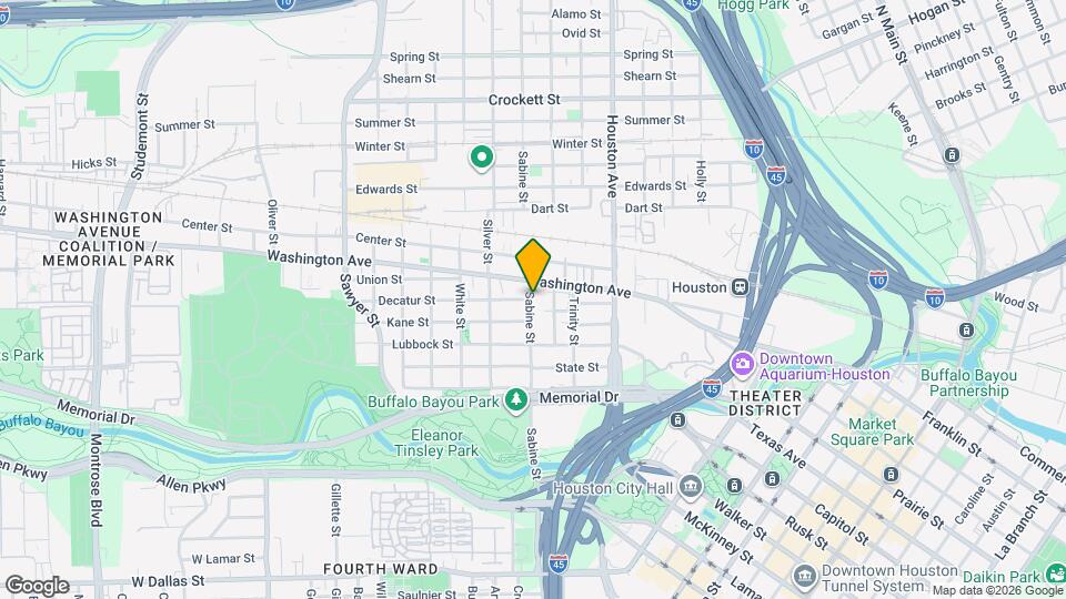 900 Sabine St, Unit 900 Sabine St #1 Mapa y Detalles de la Ubicación