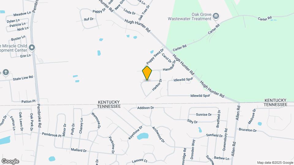 1936 Timberline Cir Map and Location Details