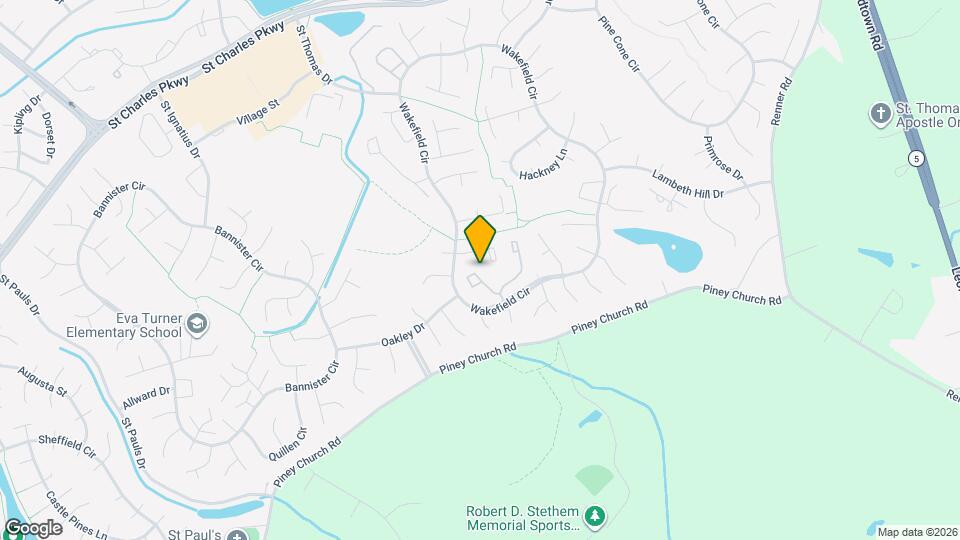 2619 Rooks Head Pl Map and Location Details