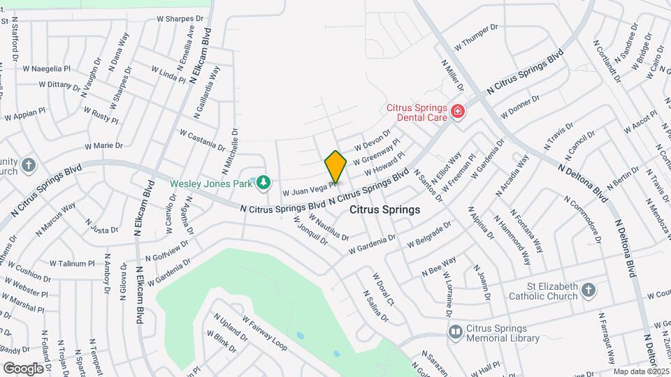 2330 W Juan Vega Pl Map and Location Details