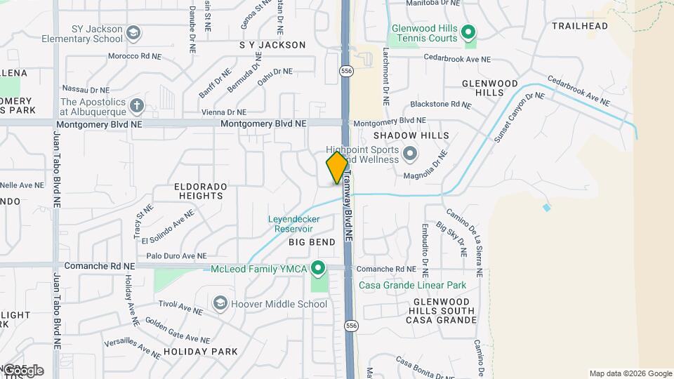 4000 Cibola Village Dr NE Map and Location Details