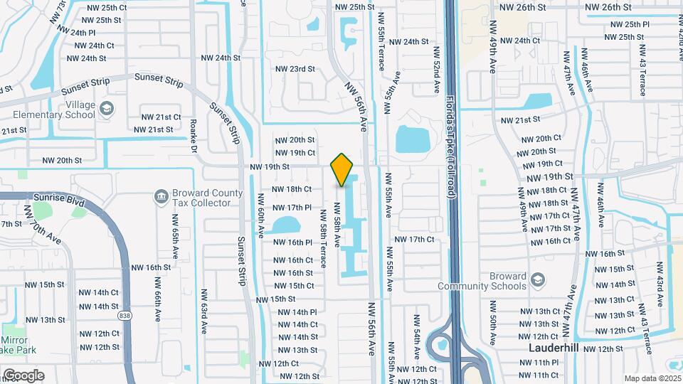 1824 NW 58th Ave Mapa y Detalles de la Ubicación