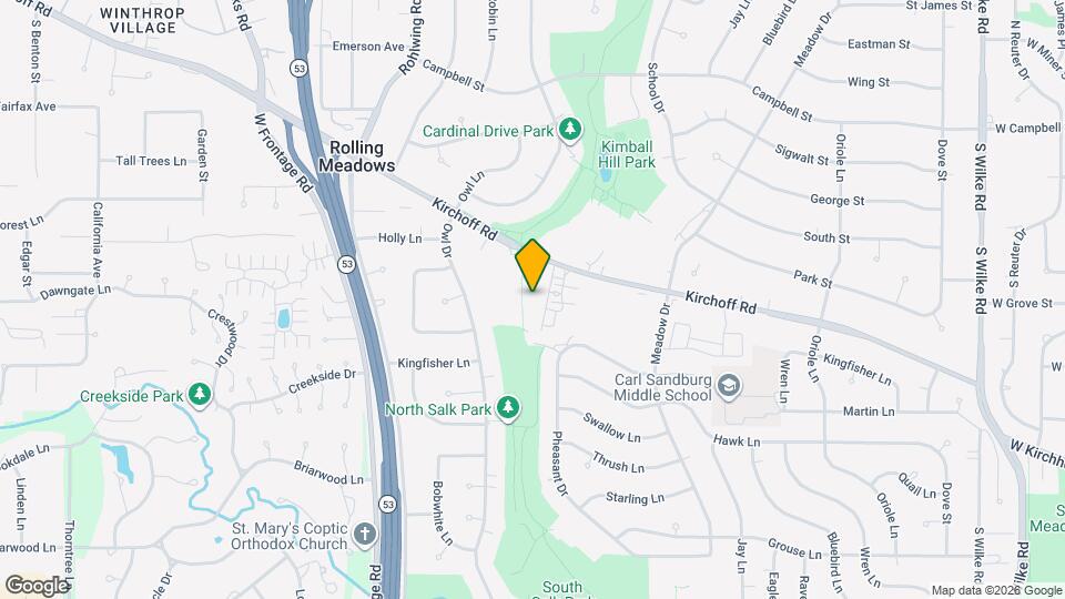 3255 KIRCHOFF Rd Map and Location Details