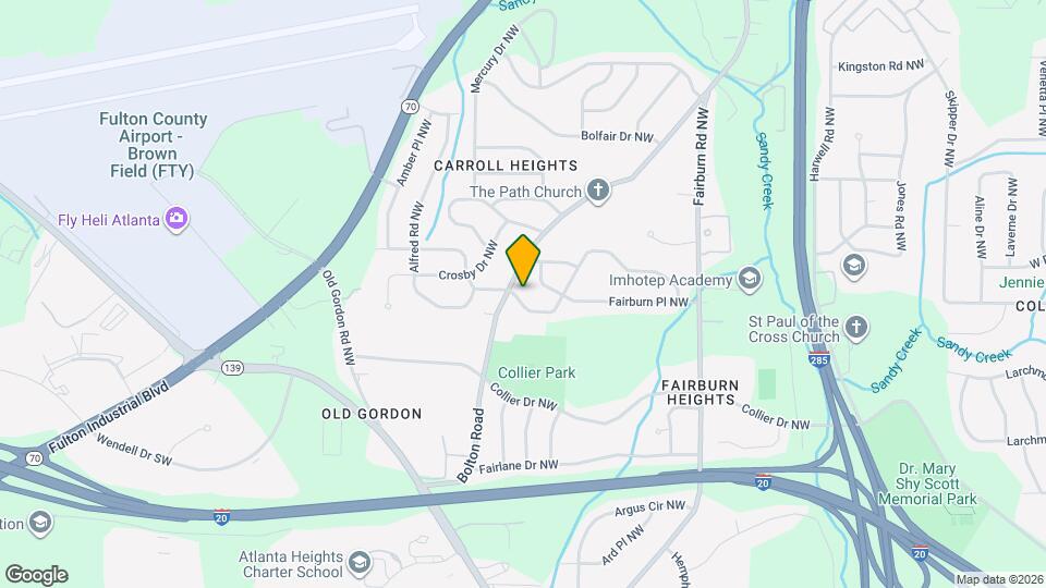 3615 Adkins Rd NW Map and Location Details