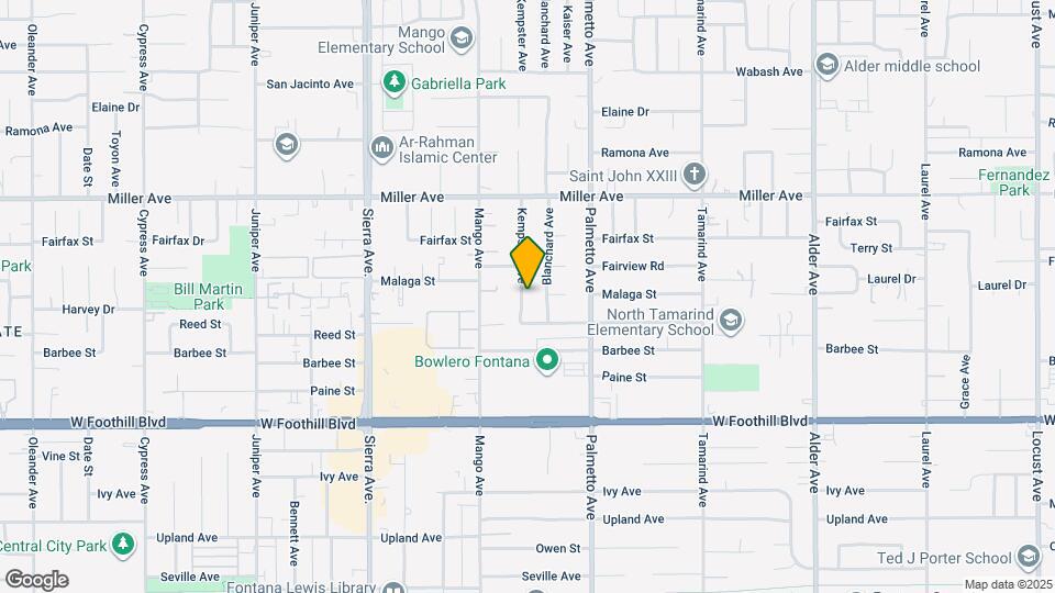 7877 Kempster Ave Map and Location Details